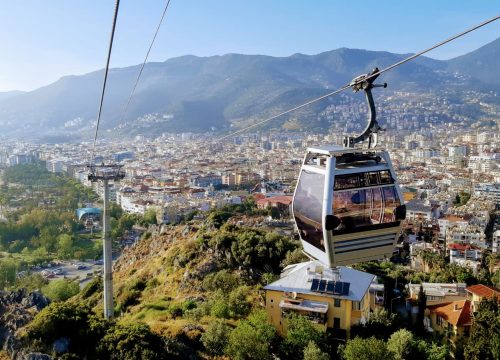 Teleferikle Alanya Şehir Turu